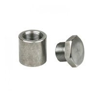 Extended Bung + Plug Kit - Stainless Steel 1 inch