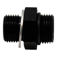 6AN to M14 X 1.5 Metric Adapter Anodized Matte Black