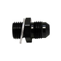 6AN to M14 X 1.5 Metric Adapter Anodized Matte Black