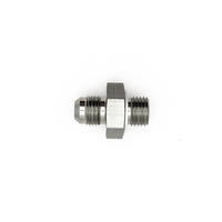 6AN Male Flare to M14 X 1.5 Male Metric Adapter w/Crush Washer