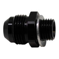 8AN to M14 X 1.5 Metric Adapter Anodized Matte Black
