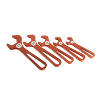 T6061 AN Hose End Wrench Set - Sizes 4, 6, 8, 10,12
