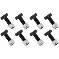Axle Housing T-Bolts and Nuts - 3/8" x 1-1/2" UHL - 8 Pack