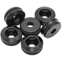 Fuel Injector Insert Adapters - Black (Nissan RB25)
