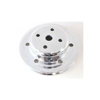 Water Pump Pulley - Single V-Groove Polished (Holden 253-308)