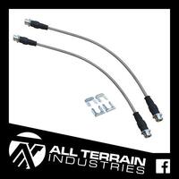 Extended Braided Brake Line - Rear (Hilux w/No ABS 05-15)