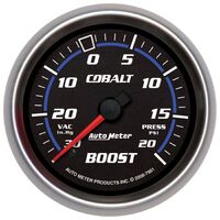 2-5/8" Boost/Vacuum 30 In HG/20 PSI Mechanical Cobalt
