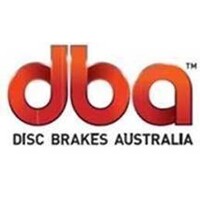 DBA STREET SERIES BRAKE ROTOR X-GOLD CROSS-DRILLED & SLOTTED