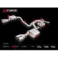 Twin 2.5in Cat-Back Exhaust - Quad Tip (Falcon BF XR8/GT 05-08)
