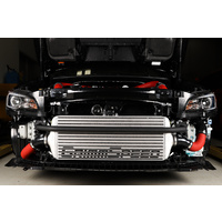 Front Mount Intercooler Kit Incl. Red Piping (STi 2015+)