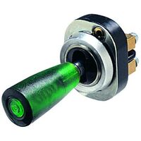 Toggle Switch On-OFF-On Green Illuminated Flasher Switch