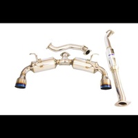 70mm N2 Cat Back Exhaust w/Ti Tips (BRZ 12-21/86 12-24)