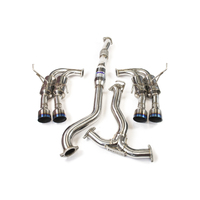 R400 Signature Edition Cat Back Exhaust with Black Tips (WRX 22+)