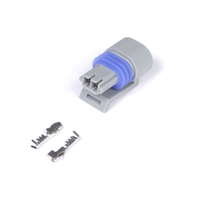 Plug and Pins Only - Delphi 2 Pin GM style Air Temp Connector - Grey