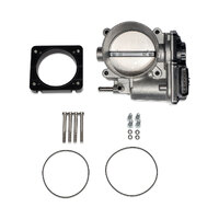 Big Bore 76mm Throttle Body w/ Electronics and Adapter Package for Process West Intake Manifolds (FXT 04-08/ STI 04+)