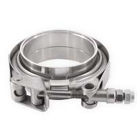 Stainless Steel V-Band Clamp, 1.75" - 44.45mm