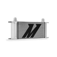 Universal 16-Row Oil Cooler Silver