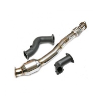 3.0" Stainless Steel Front Pipe Assy - includes Outlet, Crossover & Front Pipe - Turbo Setup (BRZ/86)