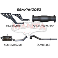 3in Exhaust with Extractors Tailpipe (Commodore 88-97)