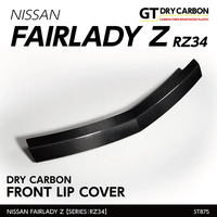Drycarbon Front Lip Cover (400Z/Fairlady Z 22+)