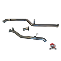 Legendex 409 Stainless Steel 3 Inch Exhaust 4.5lt V8 2017 on with Coil Conversion Each (LandCruiser 76 Series)