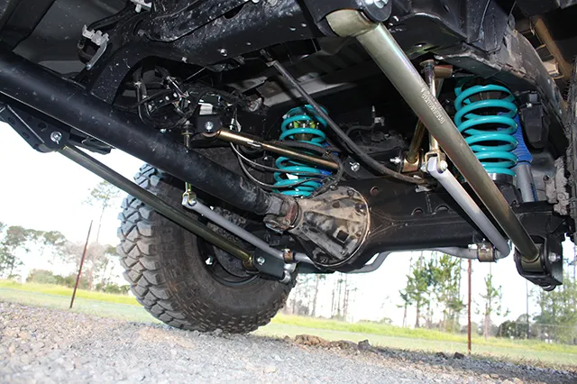 Superior Weld In Coil Conversion VSB14 Approved 2 Inch (50mm) Lift Kit w/Nitro Gas Twin Tube Shocks (Front and Rear) Suitable For Toyota LandCruiser 79 Series Gen 2 (VSC Models) - SUP-NG-79VCCW-2KIT