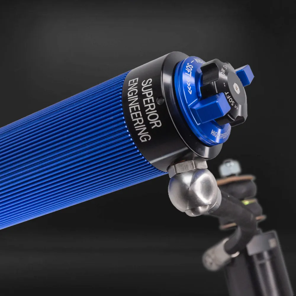 Superior 3 Way Adjustable 2.5 Monotube Remote Reservoir Black Series Shock