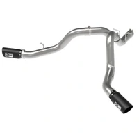 Large Bore-HD 4in 409SS DPF-Back Exhaust System w/Black Tip 20 GM Diesel Trucks V8-6.6L (td) L5P