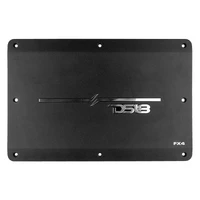 4-Channel Amp Stereo Full-Range 4 x 180 Watts RMS/4ohm Flush Mount w/ LED Lights
