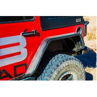 Jeep JK Flat Tube Fenders Front and Rear 07-18 Wrangler JK