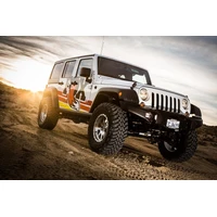 07+ Jeep JK 2.0 Factory Series 8.1in. ATS Stabilizer Steering Damper 1-5/8 in. Tie Rod