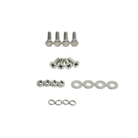 Jeep CJ Tailgate Pivot Latch Assembly Fiberglass Body 76-86 CJ Polished Silver