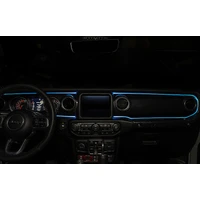 Jeep Wrangler JL / Gladiator JT ColorSHIFT Fiber Optic LED Interior Kit