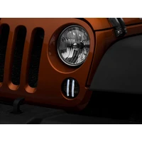 07-18 Jeep Wrangler JK Axial Series LED Front Turn Signals (Smoked)