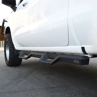 2019 Chevrolet Silverado / GMC Sierra 1500 Crew Cab Drop Nerf Step Bars - Textured Black