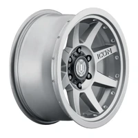 Rebound Pro 17x8.5 6x135 6mm Offset 5in BS 87.1mm Bore Titanium Wheel
