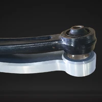 Billet Series 7075-T6 Alloy Radius Arms Suitable For Toyota LandCruiser 76/78/79 Series 8/2016 on 5 Inch (125mm) Castor Correction (Curved Style Arms)