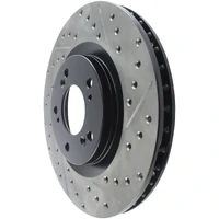 00-09 S2000 Slotted & Drilled Left Front Rotor