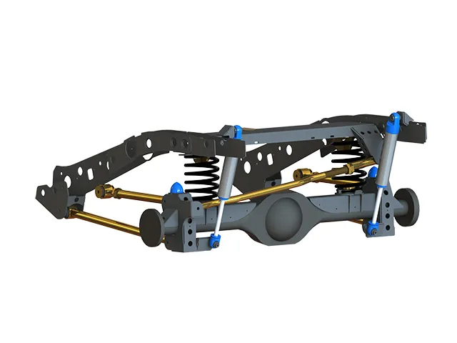 Superior Rear Weld In Coil Conversion Kit Ford PXII Ranger/Mazda BT-50 (VSC Models) rear view