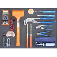 Sumo Series Power Hutch Tool Kit Combo - 550pc - Metric & SAE - Black/Crome