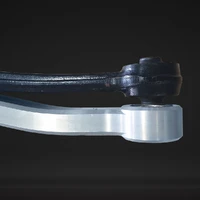 Billet Series 7075-T6 Alloy Radius Arms Suitable For Toyota LandCruiser 76/78/79 Series 8/2016 on 6 Inch (150mm) Castor Correction (Curved Style Arms)