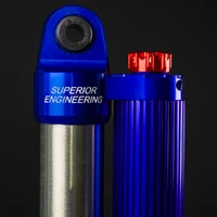 Adjustable Monotube Piggyback Reservoir Shock Rear Left 2 Inch (50mm) Lift (Each)