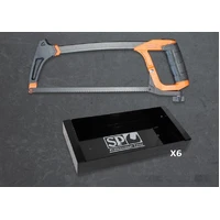 Sumo Series Power Hutch Tool Kit Combo - 550pc - Metric & SAE - Black/Crome