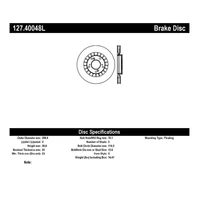 00-09 S2000 Slotted & Drilled Left Front Rotor