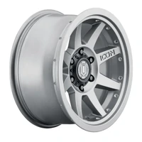 Rebound Pro 17x8.5 6x135 6mm Offset 5in BS 87.1mm Bore Titanium Wheel