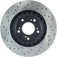 00-09 S2000 Slotted & Drilled Left Front Rotor