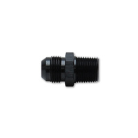 -8AN to 1/2in NPT Straight Adapter Fitting - Aluminum