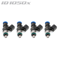 ID1050X Injectors - 34mm Length, 14 mm Top/14mm Lower O-Ring (4 Pack)