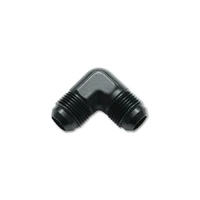 -6AN 90deg Flare Union Fitting - Aluminum