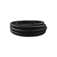 -6 AN Black Nylon Braided Flex Hose - 5 foot roll